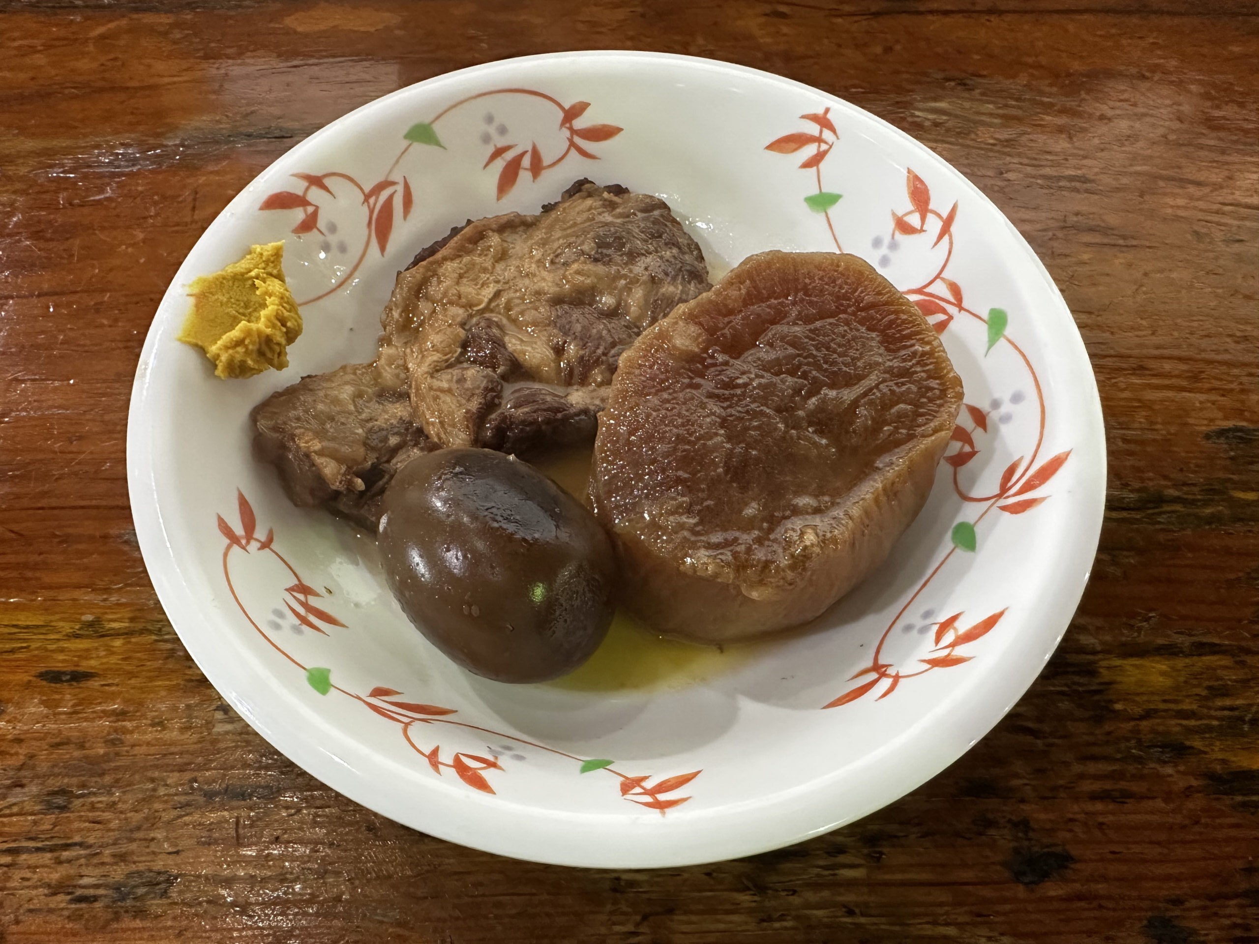 なんこつ、だいこん、卵