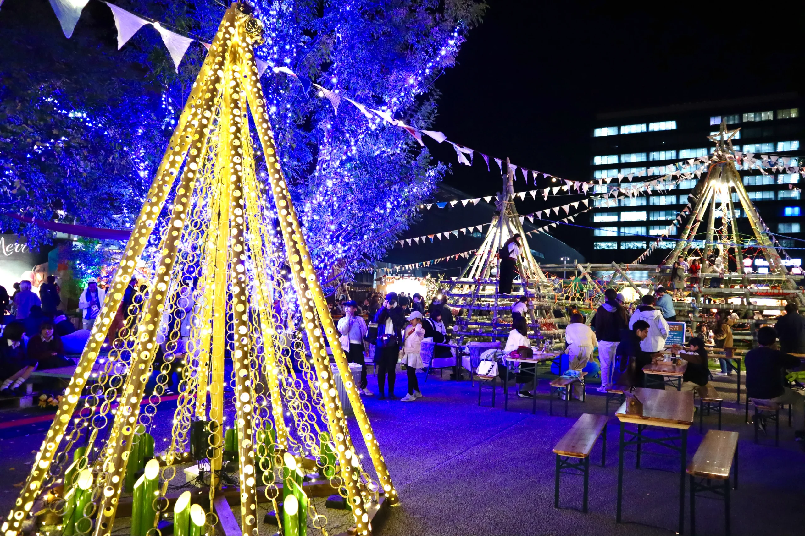 2025年11月21日(金)〜12月25日(木) に開催される、クリスマスマーケット熊本2025の写真。