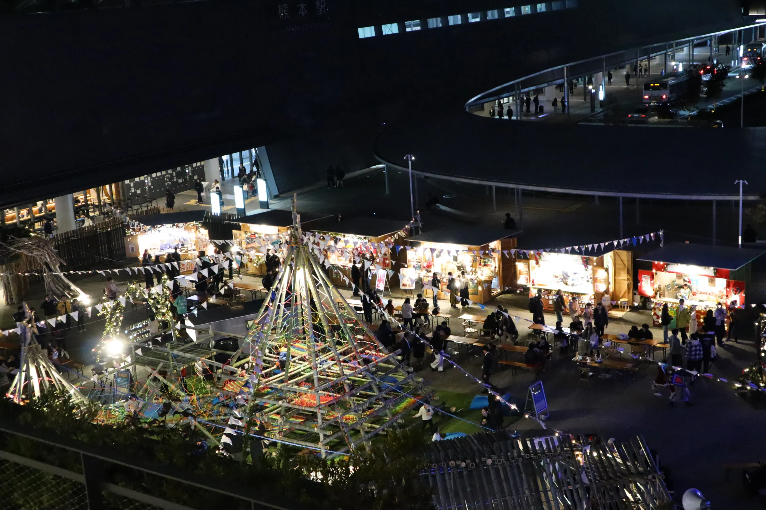 2025年11月21日(金)〜12月25日(木) に開催される、クリスマスマーケット熊本2025の写真。